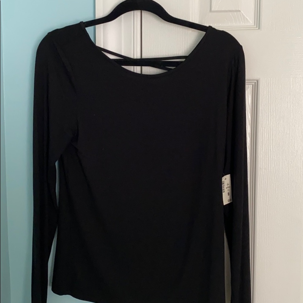 Large Black long sleeve